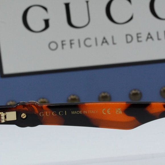 FINAL PRICE NEW GUCCI GG1534S 006 ORANGE VIOLET SUNGLASSES - Picture 5 of 10